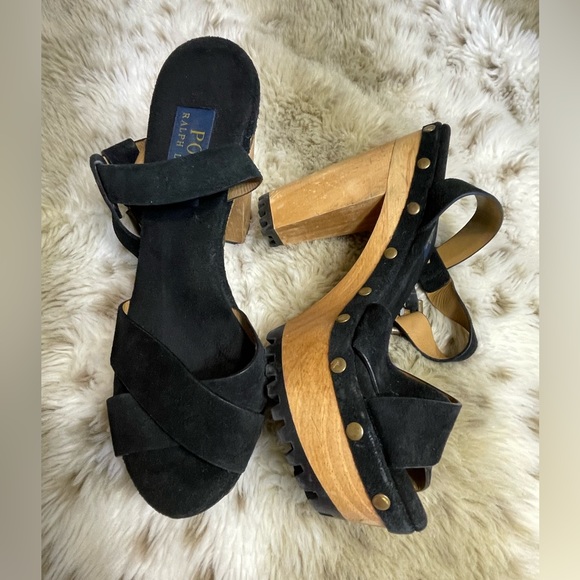 POLO Ralph Lauren Platforms - Picture 1 of 4